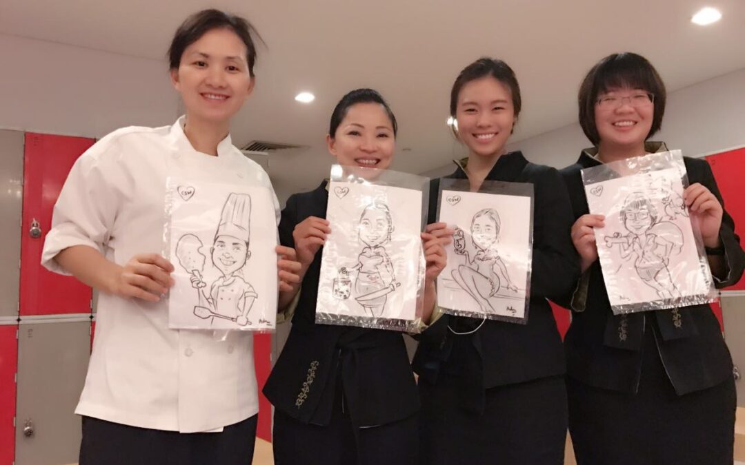 Crew Caricature