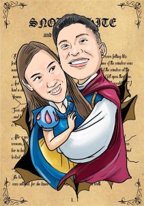 Couple Caricature